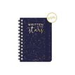 LEGAMI - Weekly spiral bound diary - 2024 - página de día - encuadernado de alambre - small - 85 x 130 mm - 144 páginas - blanco - stars