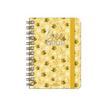 LEGAMI - Weekly spiral bound diary - 2024 - vista de la semana - encuadernado de alambre - small - 85 x 130 mm - 144 páginas - blanco - bee