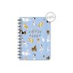 LEGAMI - Daily spiral bound diary - 2024 - página de día - encuadernado de alambre - small - 85 x 130 mm - 352 páginas - blanco - dogs