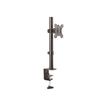 StarTech.com Soporte de Escritorio para Monitor hasta 8kg con Montaje VESA - con Mástil de Servicio Pesado - Ergonómico y Altura Ajustable - Montaje en Escritorio mediante Abrazadera/Ojal (ARMPIVOTV2) - Kit de montaje (montaje con pinza de sujeción para 