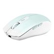 T'nB - Ratón - dual connect, rechargeable - 6 botones - inalámbrico - Bluetooth, 2.4 GHz - receptor inalámbrico USB - azul