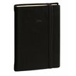 3371010466504-Agenda à élastique Silk Affaires Prestige - 1 semaine sur 2 pages - 10 x 15 cm - noir - Quo Vadis--0