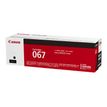 Canon 067 - Negro - original - cartucho de tóner - para i-SENSYS LBP631CW, LBP633Cdw, MF651Cw, MF655Cdw, MF657Cdw