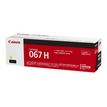 Canon 067 H - Gran capacidad - amarillo - original - cartucho de tóner - para i-SENSYS LBP631CW, LBP633Cdw, MF651Cw, MF655Cdw, MF657Cdw