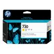 HP 730 - 130 ml - amarillo - original - DesignJet - cartucho de tinta - para DesignJet T1700, T1700 PostScript, T1700dr, T1700dr PostScript