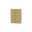 Eol Armand - Aparador - 2 baldas - 2 Puertas - madera aglomerada - roble claro