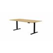 3617350004120-Table de réunion assis/debout AXEL - réglage électrique - L200 x P100 cm - plateau imitat-P_405153806_1-0
