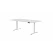 Eol Axel - Sit/standing table - rectangular - ajuste de la altura eléctrico - blanco nieve - blanco base