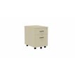 Eol Mélina - Pedestal - móvil - 2 cajones - melamine coated particle board - white maple