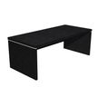 Artarredi Flora - Escritorio - rectangular - negro ceniza - negro ceniza base