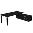 7331920002892-Bureau Manager FLORA - avec console retour réversible - L225 x P170 cm - pieds en métal noir --P_405154402_1-0