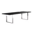 Artarredi Flora - mesa - rectangular - negro ceniza