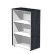 Artarredi Flora Medium - Librería - 2 baldas - negro ceniza