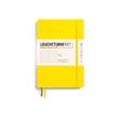 Leuchtturm1917 - Cuaderno - costura de separación - medium - A5 (145 x 210 mm) - 123 páginas - papel de gamuza - punteado - lemon cover
