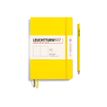 Leuchtturm1917 - Cuaderno - costura de separación - medium - A5 (145 x 210 mm) - 123 páginas - slightly chamois paper - liso - lemon cover