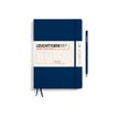 Leuchtturm1917 - Cuaderno - costura de separación - composition - B5 (178 x 254 mm) - 219 páginas - papel de gamuza - liso - navy cover