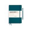 Leuchtturm1917 - Carnet de notes rigide - composition B5 - pointillés - bleu pétrole