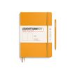 Leuchtturm1917 - Cuaderno - costura de separación - composition - B5 (178 x 254 mm) - 123 páginas - papel de gamuza - liso - rising sun cover