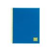 Cahier polypro à spirale A4 (21x29,7 cm) - 120 pages - petits carreaux (Seyes) - azul