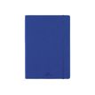 Oberthur Carmen - Cuaderno - costura de separación - bolsillo - A6 - papel marfil - lined - tapa azul - sintético