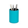 Quo Vadis Satiny - Soporte de lapicero - 10 x 7.5 cm - cuero - duck blue
