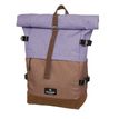 9002638235084-Sac à dos Walker Roll up Eco - 2 compartiments - lavande/marron - Carpentras-P_405162521_1-0