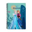 3666311025094-Cahier de textes à spirale La Reine des neiges - 18 x 22 cm - vert - Bagtrotter-P_405163893_1-0