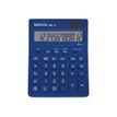 Maul MXL 12 - Calculadora de sobremesa - 12 dígitos - panel solar, batería - azul