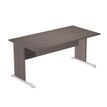 7331920000560-Bureau droit Trend - L160 - Pieds bois - plateau imitation frêne Toscan-P_405165596_1-0
