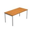 Artarredi Presto Venere Plus - Escritorio - rectangular - nogal claro - gris base