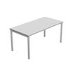 Artarredi Presto - Escritorio - rectangular - gris - gris aluminio base