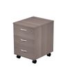 7331910008941-Caisson mobile Trend - L43xP52xH59,5 cm - 3 tiroirs avec serrure - imitation frêne Toscan-P_405165765_1-0