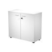 Artarredi Presto - Armario de almacenamiento - 2 Puertas - melamina - blanco