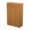 Artarredi Presto - Armario de almacenamiento - 2 Puertas - melamina - nogal claro