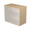 Artarredi Presto - Armario de almacenamiento - 2 Puertas - melamina - roble