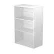 Artarredi Presto Medium - Aparador - modular - 2 baldas - 2 Puertas - tempered glass doors - blanco