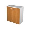 Artarredi Presto - Armario de almacenamiento - 2 Puertas - melamina - nogal claro