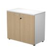 Artarredi Presto - Armario de almacenamiento - 2 Puertas - melamina - roble