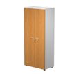 Artarredi Presto - Armario de almacenamiento - 2 Puertas - melamina - nogal claro
