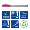4007817097021-STAEDTLER Pigment brush 371 - 12 feutres pointe pinceau - couleurs pastel assorties-P_405177289_5-4