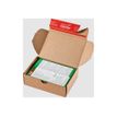 ColomPac CP 080 - Caja de envío de correo - 16 cm x 10.7 cm x 4.8 cm - autoadhesivo (Peel & Seal) - marrón - paquete de 20