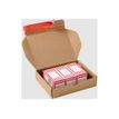 ColomPac CP 080 - Caja de envío de correo - 21.2 cm x 16.1 cm x 4.8 cm - autoadhesivo (Peel & Seal) - marrón - paquete de 20