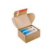 ColomPac CP 080 - Caja de envío de correo - 21.2 cm x 16.1 cm x 9.6 cm - autoadhesivo (Peel & Seal) - marrón - paquete de 20