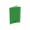 CONQUERANT Classique Polypro - Cuaderno - encuadernación cosida - 240 x 320 mm - 48 hojas / 96 páginas - cuadriculado - verde - polipropileno (PP)