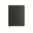 de KEMPEN - Cuaderno - bolsillo - 110 x 160 mm - 80 hojas / 160 páginas - papel crema - liso - ashblack cover