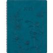 3664447204871-Agenda à spirale Primrose - 1 semaine sur 2 pages - 22 x 28 cm - vert canard - Oberthur-P_405186329_1-0
