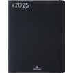 3664447205847-Agenda Flex - 1 semaine sur 2 pages - 22 x 28 cm - noir - Oberthur-P_405186430_1-0