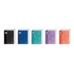 8412771053321-Oxford School Classic Europeanbook 1 - Cahier de notes - reliure à spirale - A4 Plus - 80 feuilles / 160 pages - petits carreaux - noir, mauve, corail, menthe glacée, bleu -P_405187933_1-0
