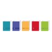 8412771051396-Oxford Live & Go European Book - Cahier de notes - reliure à spirale - A4 Plus - 80 feuilles / 160 pages - petits carreaux - turquoise, pêche, bleu marine, rouge-P_405187934_1-0