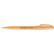 Pentel Arts Brush Sign Pen - Rotulador de punta de fibra - naranja fluorescente